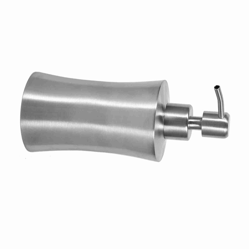 304 Stainless Steel Bathroom Shower Pump Lotion Dispenser Liquid Bottle