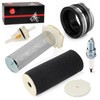 Air Filter Guide End Cap Kit Spark Plug Intake Manifold