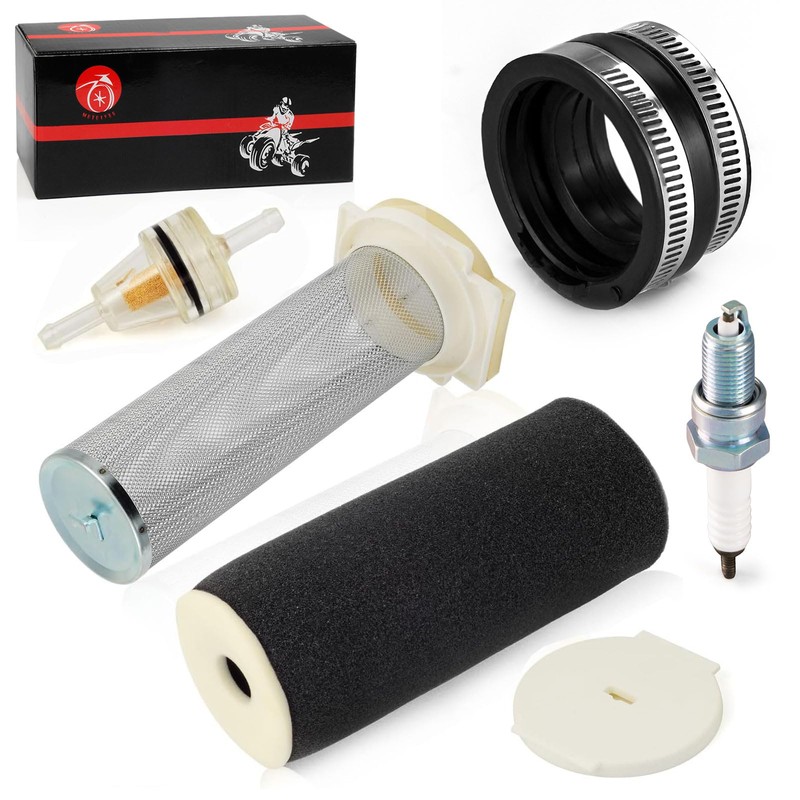 Air Filter Guide End Cap Kit Spark Plug Intake Manifold