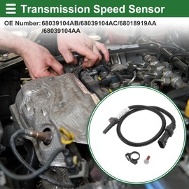 HOPESPANNER 1 Pc No.68039104AB Transmission Speed Sensor for Ram 2500 3500 L6 6.7L Diesel 2007-2011 Sturdy Car Gear Box VSS Speed Sensor