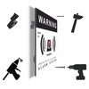 Rigid Warning Sign - Protected by Electronic - Alarm System