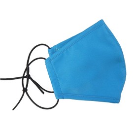 Headmost ComfyMax 3 Layer Fabric Facemask: Water Repellent, Washable & Breathable Face Mask (ROYAL)