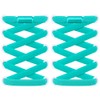 RJ-Sport 2 Pairs of Flat Shoelaces without Tying - Elastic