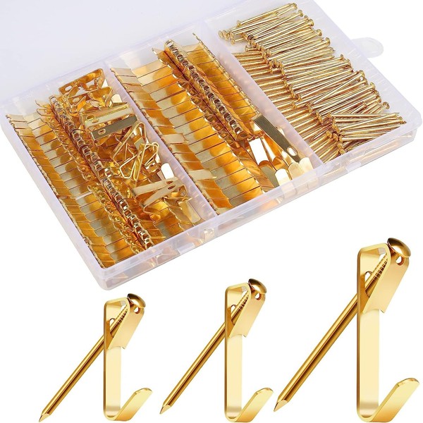 184 Pieces Picture Hanging Kit, 20lb, 30lb, and 50lb Picture