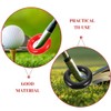 Yardwe 2pcs Golf Weighted Swing Rings Golf Club Warm Up