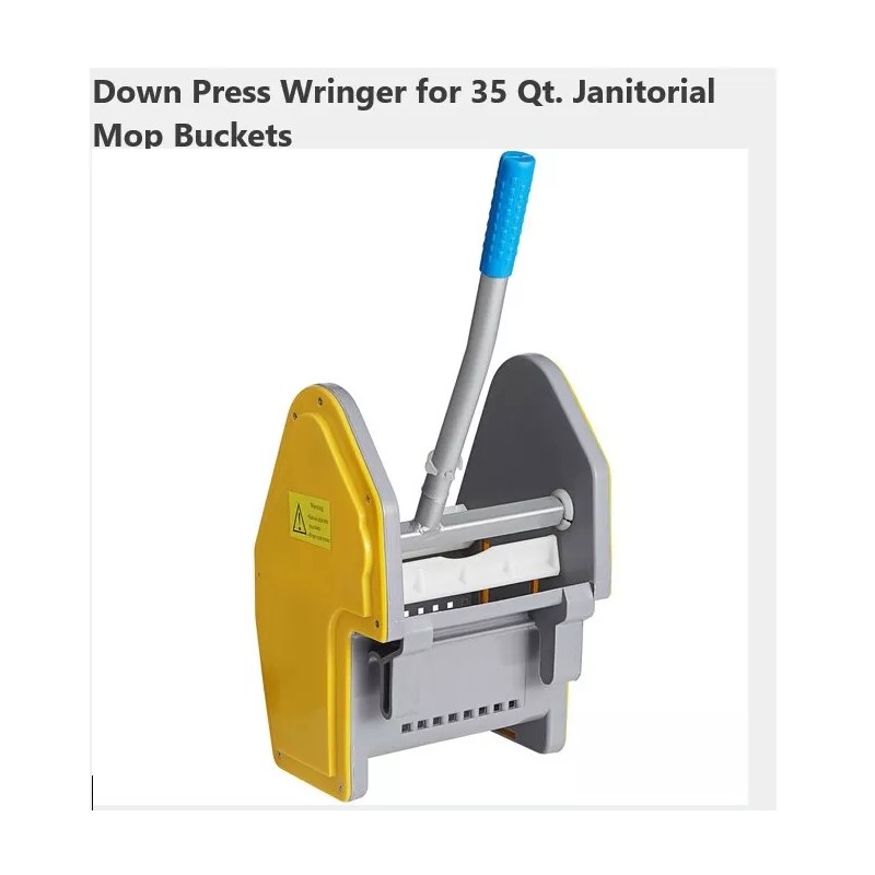 Lavex 2 Yellow Down Press Mop Wringer Fits All 35