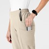 WonderWink W123 Women’s Flat-Front Double Cargo Pant — Khaki, X-Large