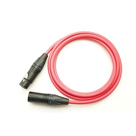 MOGAMI Mogami 2534 XLR Microphone Cable NEUTRIK Gold Plated (1m, Red)
