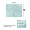 ITSOFT Chenille Bath Mat, Non Slip Bathroom Mat for Bathroom,