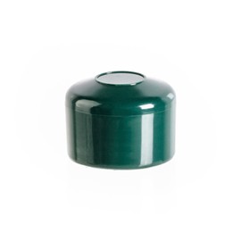 EMFA Fence Post Cap Round 50.6 mm Green Pack of 5 Post Caps Round Fence Post Caps Fence Cover Plastic Lid Fence Caps