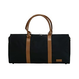 Rockland Weekend Travel Duffel Bag, Black, Large 25-Inch