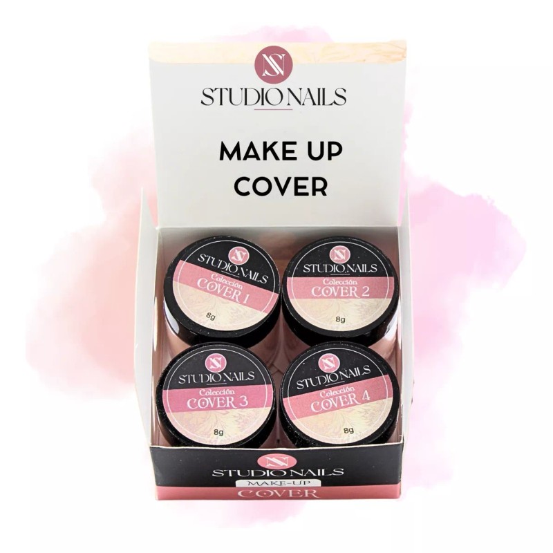 Studio Nails Colección Make Up Cover, Para Uñas Acrílicas. Studio