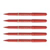 三菱鉛筆 Water-Based Sign Pen Rib Red Wire 0.7 mm Wide MyT7 X