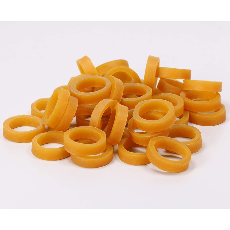 ONLYKXY Rubber bands 23mm OD 16mm ID Silicone Cable Ties