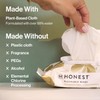 The Honest Company Hypoallergenic Flushable Wipes for Sensitive Skin, Gilded