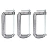 Olympia Tools Heavy Duty Cast Iron C-Clamps with 8-Inch Jaw