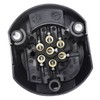 MOUNAY 7 Pin European Trailer Socket+Plug Tow Bar Connector Adapter