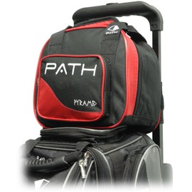 Pyramid Path Plus One Spare Tote Bowling Bag (Black/Red)