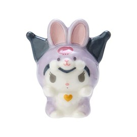Sanrio 713546 Sanrio Fukuromi Kuromi Ceramic Fairy Rabbit Design Series Character 4 x 2.2 x 3.2 cm