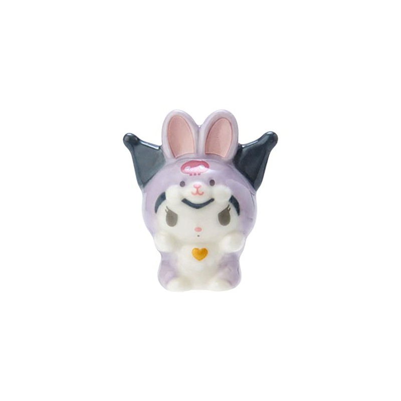 Sanrio 713546 Sanrio Fukuromi Kuromi Ceramic Fairy Rabbit Design Series