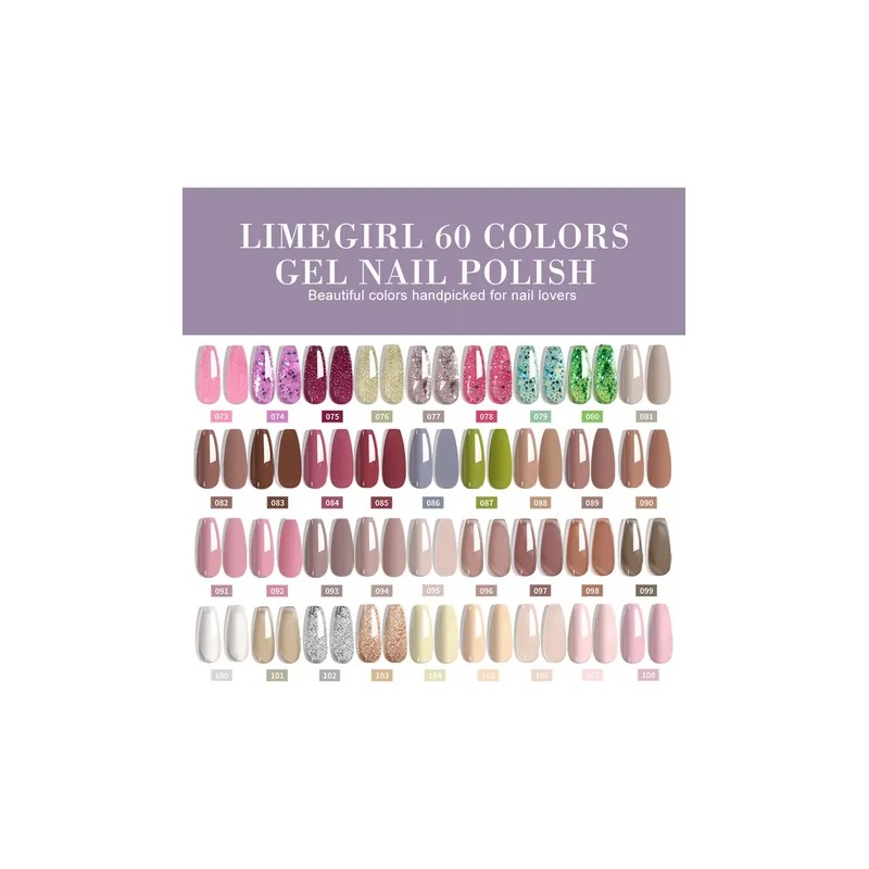 43pcs Kit Para Uñas Gel Nail Polish + Base Top
