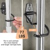 LIGHT DUST Broom Holder Wall Mount - 12 Pack S
