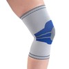 Champion Elastic Knee Support Compression Sleeve, Gray, Small