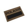 ODSP Infrared Reflective Poland Flag Patches, Polish Flags Tactical Military