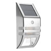 Solar Powered PIR Motion Sensor 2 LED Path Wall Light