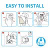 KAIYING Self Adhesive Handheld Shower Head Mount, Adjustable Angle RV