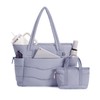 Wandering Nature Work Tote Bag with Cup Holder, Nurse Bag