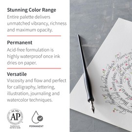 Speedball India Ink, Pink Tourmaline, 1-Ounce