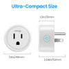 GHome Smart Plug 15A 5GHz, Smart Home Wi-Fi Outlet Compatible