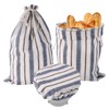 Lyreh 3pcs Reusable Bread Bags Set, Include 2pcs Linen Sourdough