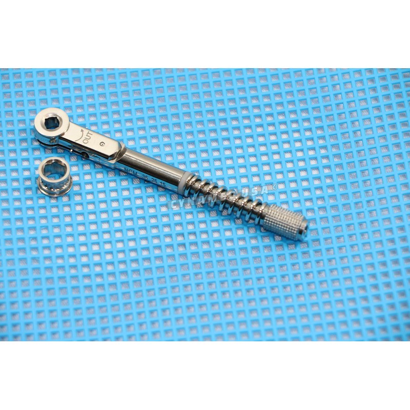 SYNAMED USA GERMAN Universal Dental Implant Torque Wrench Ratchet 10-40