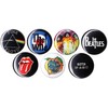 CLASSIC ROCK 1" Button/Badge Pinback Set!