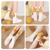 Cute Cat Socks with Balls, 2 Pairs Cat Balls Socks,