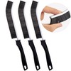 UNBLA Black Hard Bristle Crevice Cleaning Brush, 3 PCS Set