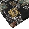 千糸繍院 Brocade drawstring bag, lined with Nishijin brocade, Kuroeigoi, size