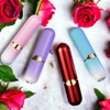 Creative Lipstick Lighter, Soft Flame Butane Lighter, Refillable and Adjustable