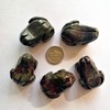 Manekieko Natural Dragon Blood Jasper Frog Crystals and Healing Stone
