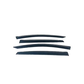 Fit 19-25 Toyota RAV4 Out-Channel Window Visors Rain Guard Shade Wind Deflectors