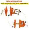 ONECHOI Tractor Bucket Hooks, Bolt On Clevis Mount with 1/2”