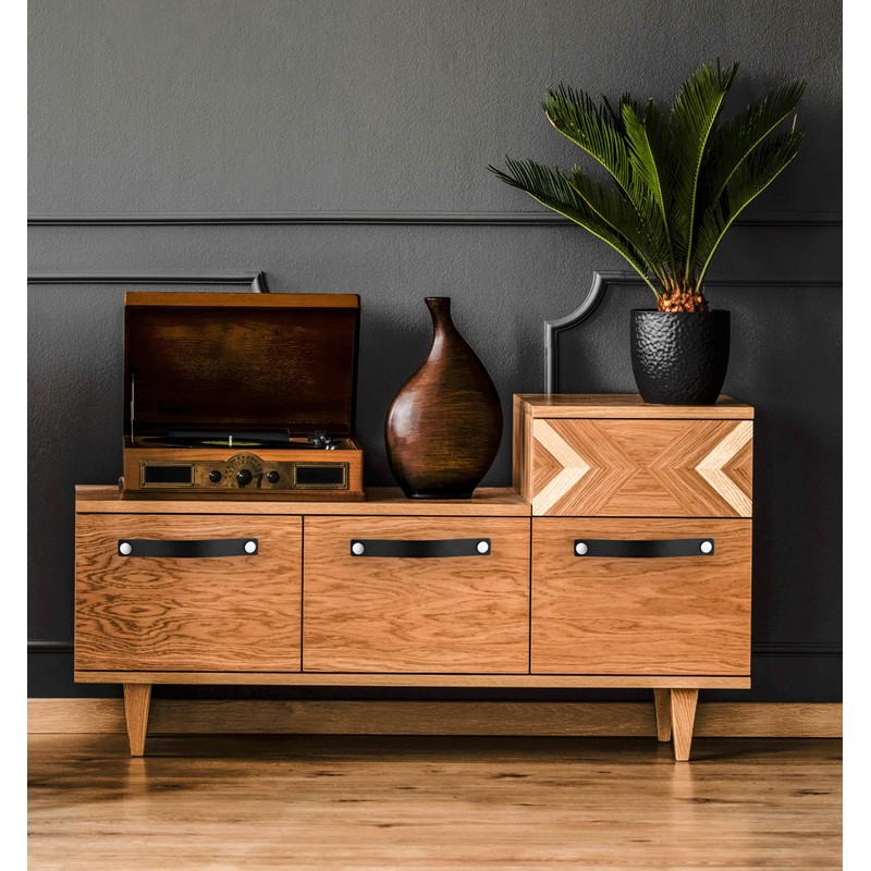 Brute Strength - Leather Handles for Furniture - Black -