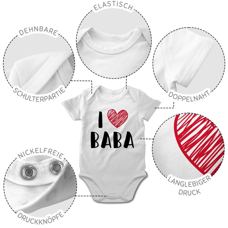 Shirtracer - Baby Bodysuit Boy Girl - Dad - I