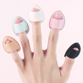 손가락에 끼는 에어쿠션 5개입 핑거퍼프 미니스펀지 Finger Air Cushion 5 Pieces Finger Puff Mini Sponge