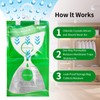 Wardrobe Moisture Absorber 7 Pack Hanging Dehumidifier Against Moisture Anti-Mould