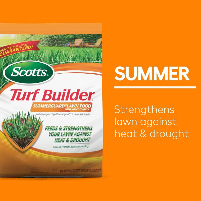 Scotts Turf Builder Weed & Feed5, SummerGuard and WinterGuard, 3