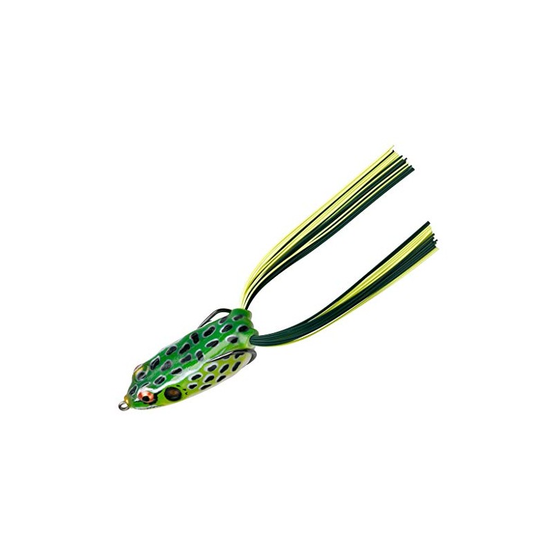 BOOYAH Pad Crasher Topwater Bass Fishing Hollow Body Frog Lure