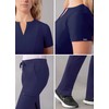 Adar Uniforms Addition Go-Higher Scrub Set For Women - Notched